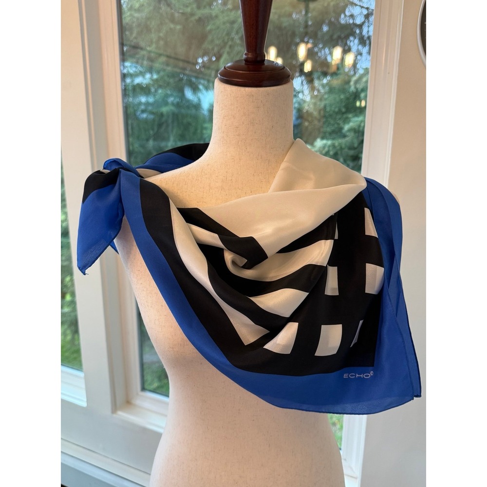 Large silk scarf.  ECHO